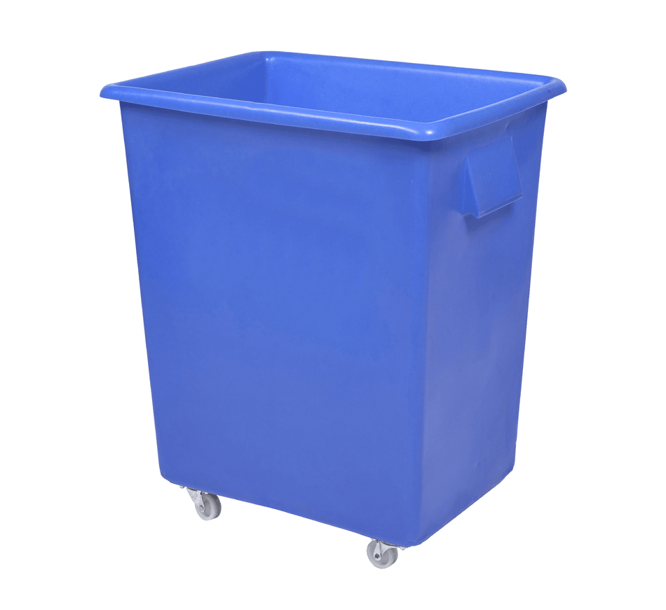 RB0113B Heavy Duty Bottle Skip in Blue - 150 Litre Capacity Mobile Containers > Manual Handling > Plastics Tubs > One Stop For Safety   