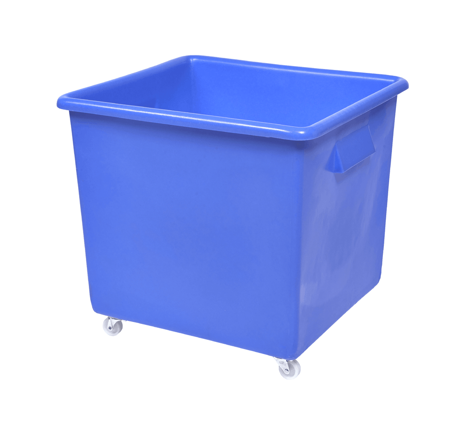 RB0119B Heavy Duty Bottle Skip in Blue - 185 Litre Capacity Mobile Containers > Manual Handling > Plastics Tubs > One Stop For Safety   
