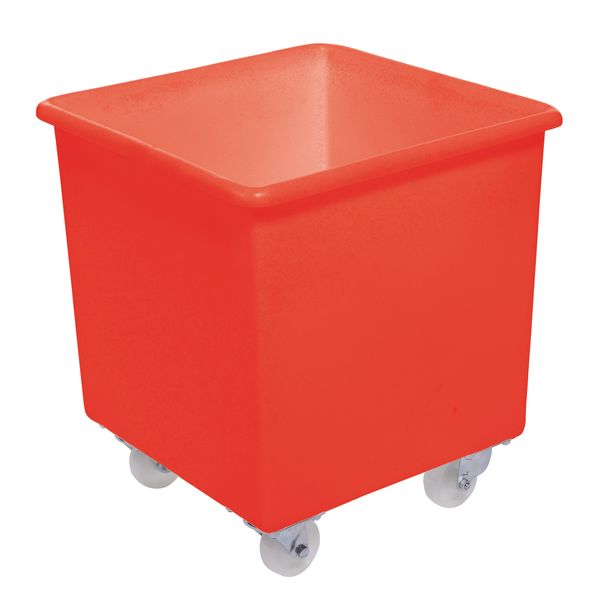 RB0003R Premium Mobile Container Trucks in Red - 72 Litre Capacity Mobile Containers > Manual Handling > Plastics Tubs > One Stop For Safety   