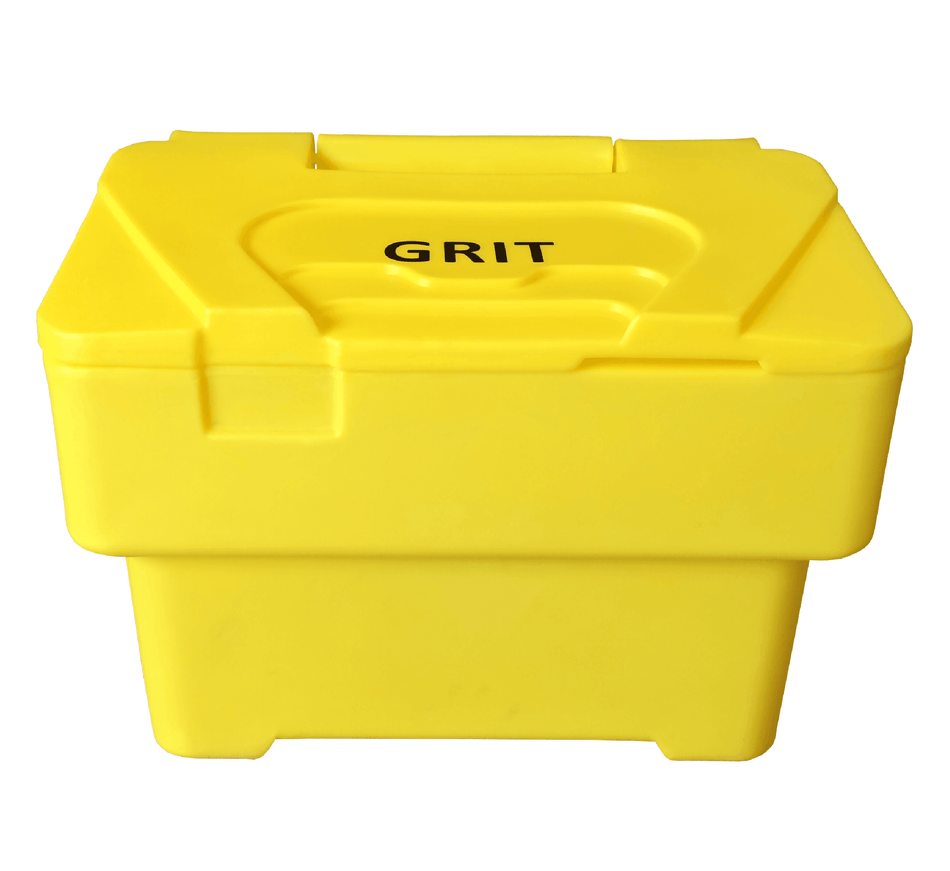 115 Litre Heavy Duty Stackable Grit Bin in Yellow Grit Bin > Winter > De-Icing Salt One Stop For Safety   