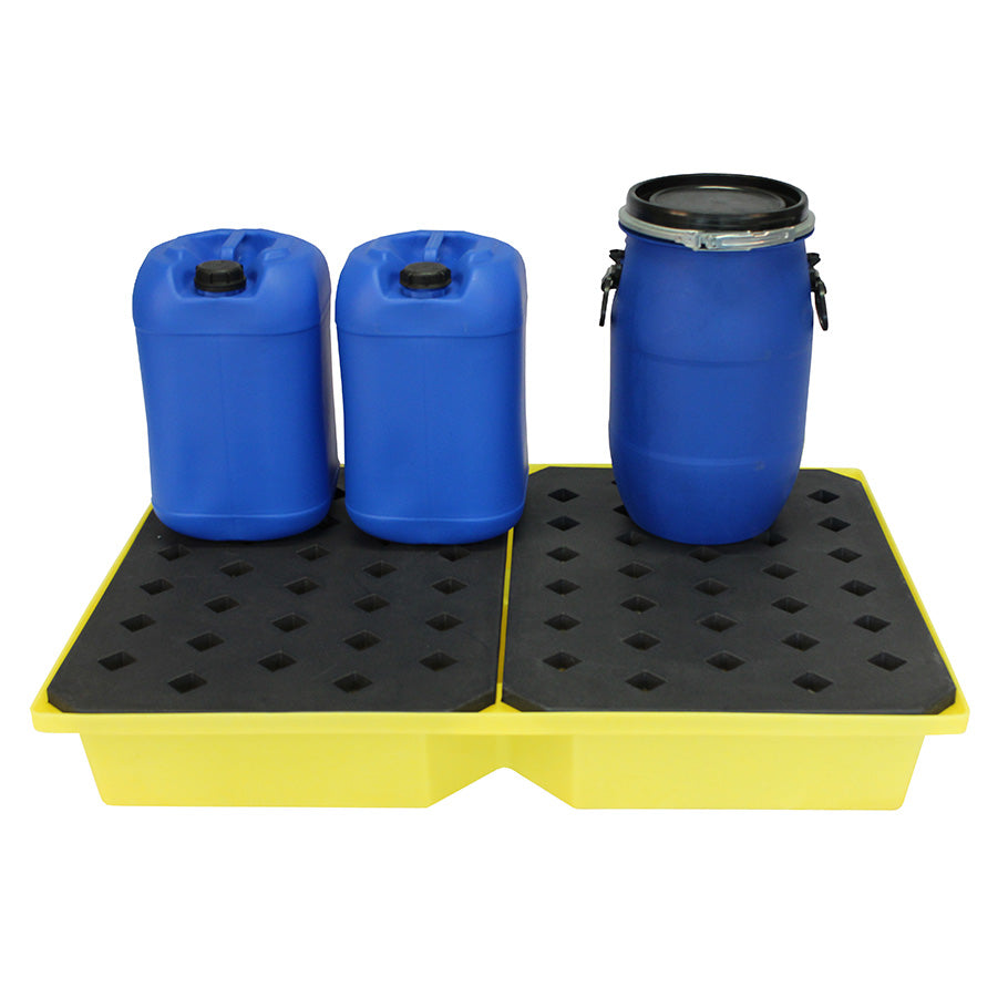 ST100 Drum Spill Drip Tray with Removable Grid - 104 Litre Capacity Spill Pallet > Spill Drip Tray > Spill Containment > Spill Control > Romold > One Stop For Safety   