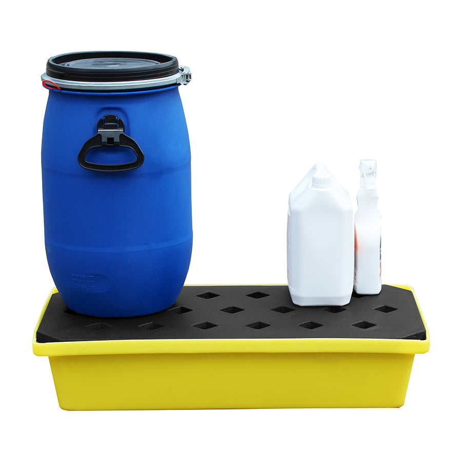 ST30 Drum Spill Drip Tray with Removable Grid - 31 Litre Capacity Spill Pallet > Spill Drip Tray > Spill Containment > Spill Control > Romold > One Stop For Safety   