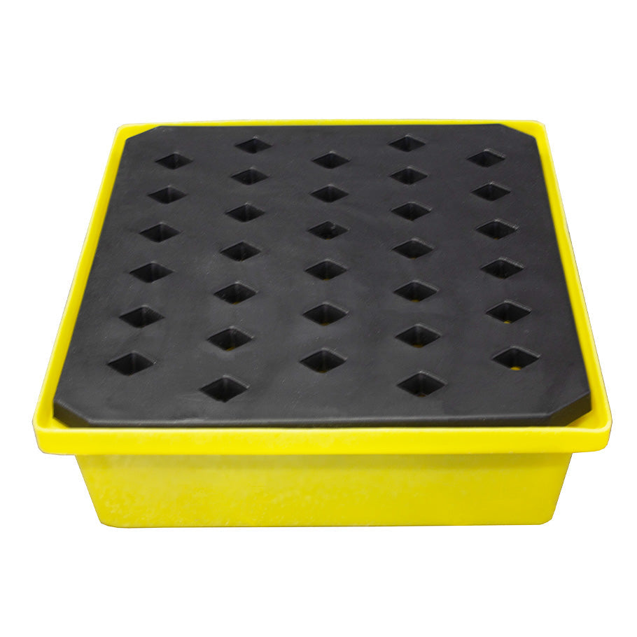 ST40 Drum SPILL Drip Tray with Removable Grid - 43 Litre Capacity Spill Pallet > Spill Drip Tray > Spill Containment > Spill Control > Romold > One Stop For Safety   