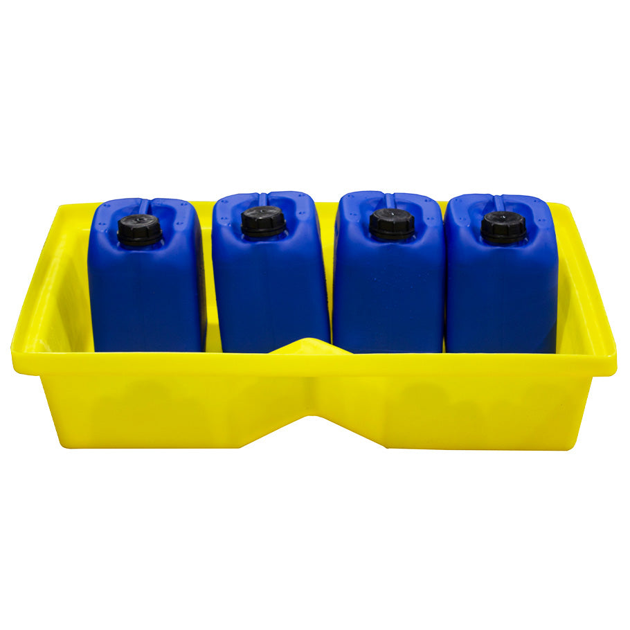ST40BASE Drum Spill Drip Tray with without Grid - 43 Litre Capacity Spill Pallet > Spill Drip Tray > Spill Containment > Spill Control > Romold > One Stop For Safety   