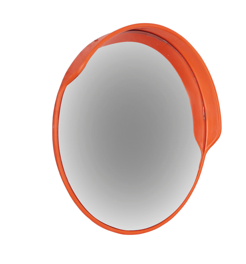 TMH45Z 450mm Circular Convex Traffic Mirror with Preventive Hood Mirrors > Industrial > Convex > Car Park > Traffic > One Stop For Safety   