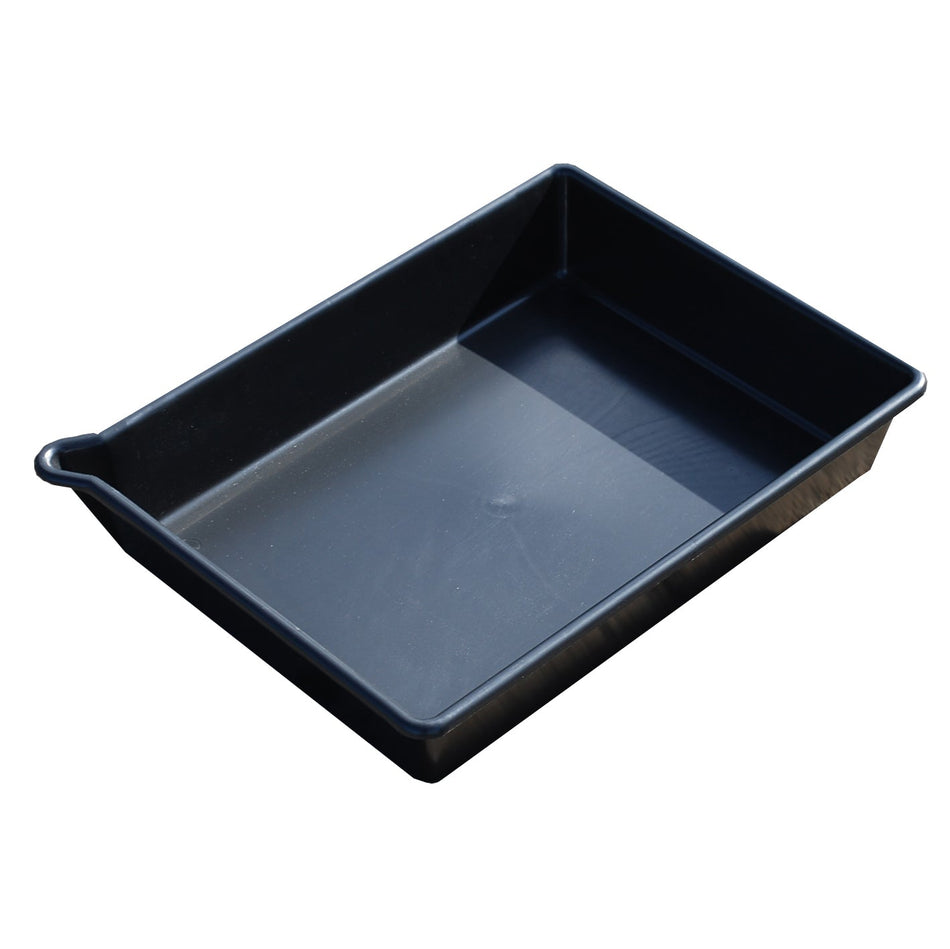 16 Litre Drip Tray with Smooth Profile Sup & Easy Pour Spout - TT16 Spill Tray Spill Tray > Drip Tray > Spill Containment > Spill Control > Romold > One Stop For Safety   