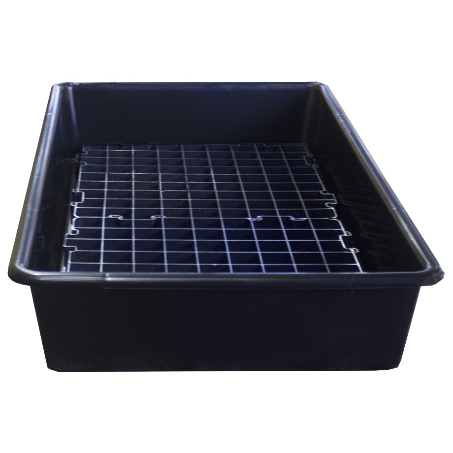 64.5 Litre Drip Tray with Removable Mesh Grids - TT65G Spill Tray Spill Tray > Drip Tray > Spill Containment > Spill Control > Romold > One Stop For Safety   