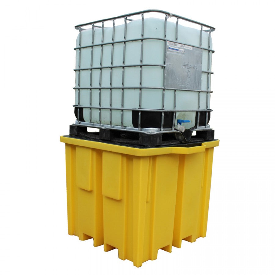 BB1FW IBC Spill Pallet Bund with 4-way entry - Suitable for 1 x 1000ltr IBC Unit Spill Pallet > IBC Storage Tank > Spill Containment > Spill Control > Romold > One Stop For Safety   