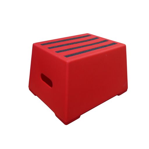 RW0101R Heavy Duty Premium Safety Steps in Red - 1 Step – One Stop For ...